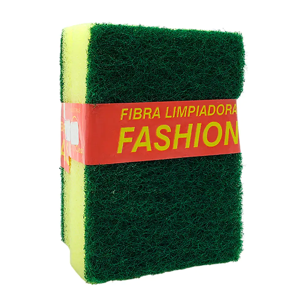 Paquete con 2 fibras esponjas rectangulares fashion para trastes, 7x1…