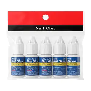 Paquete con 5 mini pegamentos instantáneos de contacto para uñas, got…