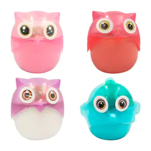 Bote pequeño en forma de animalito con slime ultra elástico + mini fi…