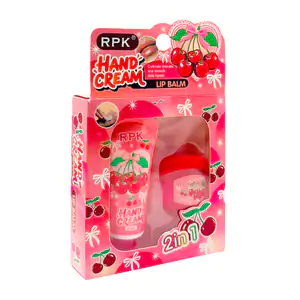 Blíster de hidratación con crema para manos y bálsamo labial con arom…