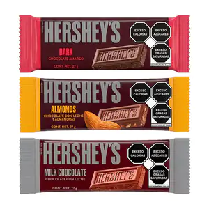 1pza barra de chocolate hershey´s de 27g, variedad de sabores / hersh…