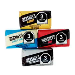 1pza Chocolate mini hershey´s de 6.8g, variedad de sabores