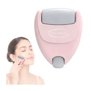 Rodillo facial con efecto enfriador de doble cabeza, variedad de colo…