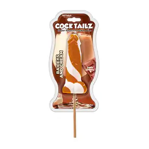 1pza paleta comestible de caramelo sabor baileys y crema con diseño d…