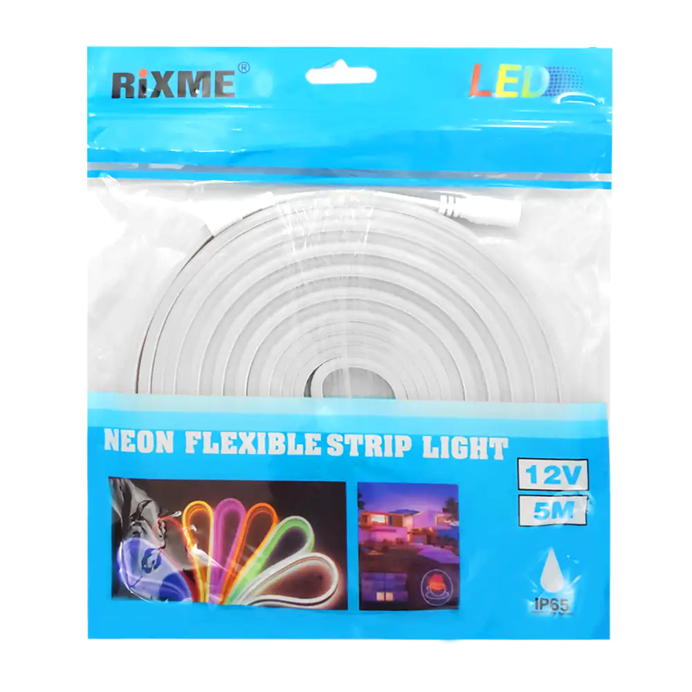 Tira led rixme de 5mts con 12v en color amarillo neón / it-2210-ca