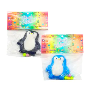 Paquete con juguete antiestrés squeeze en forma pinguino, variedad de…