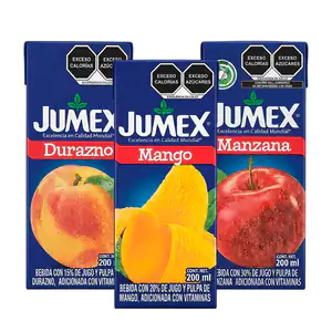 1pza jugo jumex tetrapack con pulpa natural, 200ml, variedad de sabor…