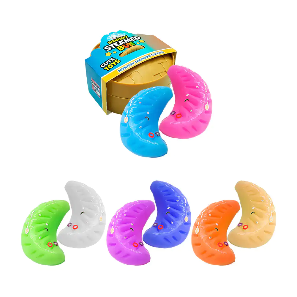 Squeeze sorpresa con 2 empanadas - gyozas pegajosas y estuche tipo va…