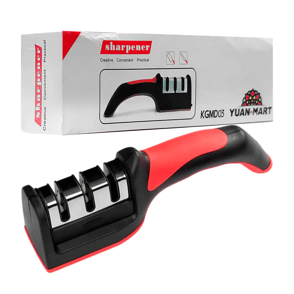 Afilador manual para cuchillos de cocina / yuan mart