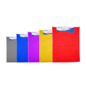 Tapete rectangular konnig 40x60cm con hebras de microfibra para baño,…