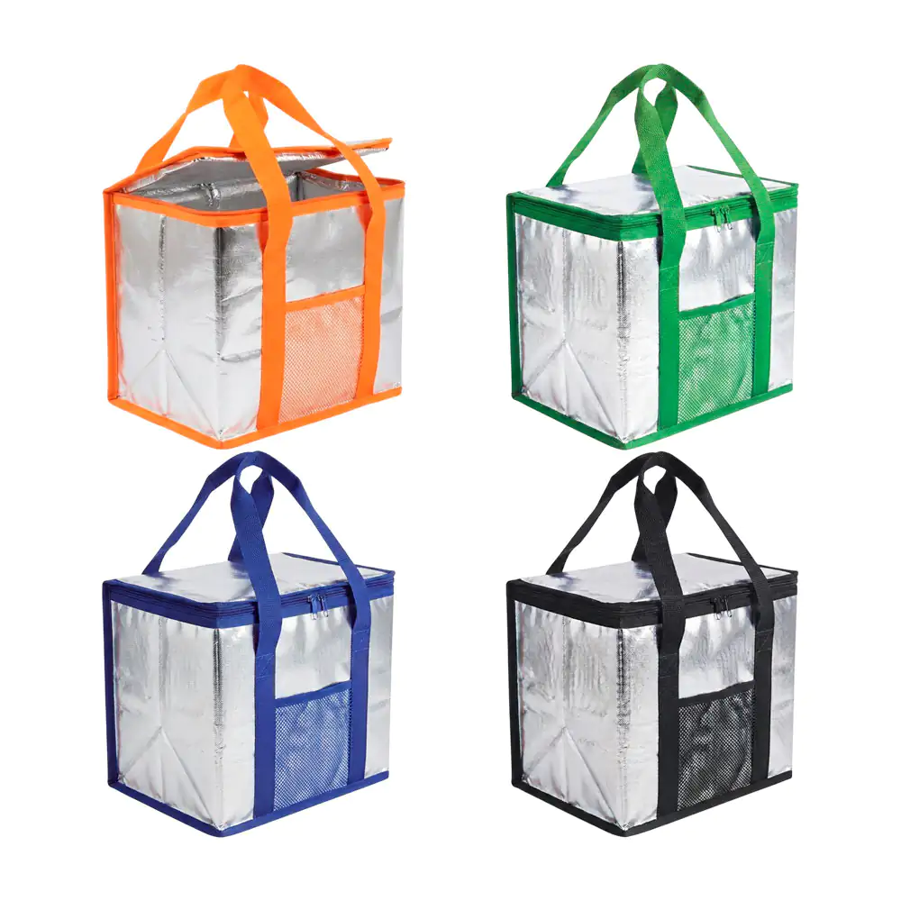 Bolsa lonchera térmica de 1 compartimento + red, 35x38c20cm, variedad…