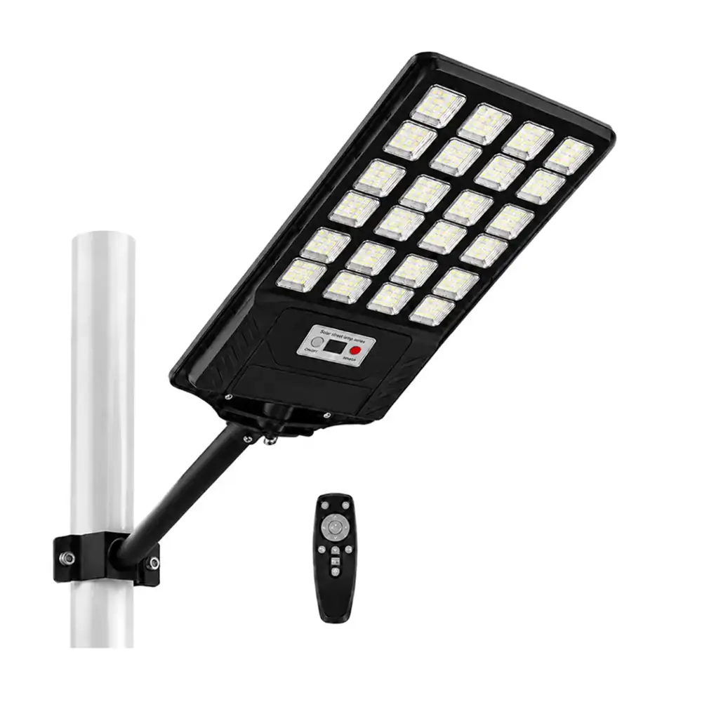 Lámpara urbana led recargable de alta potencia con rotación 360 y control remoto 