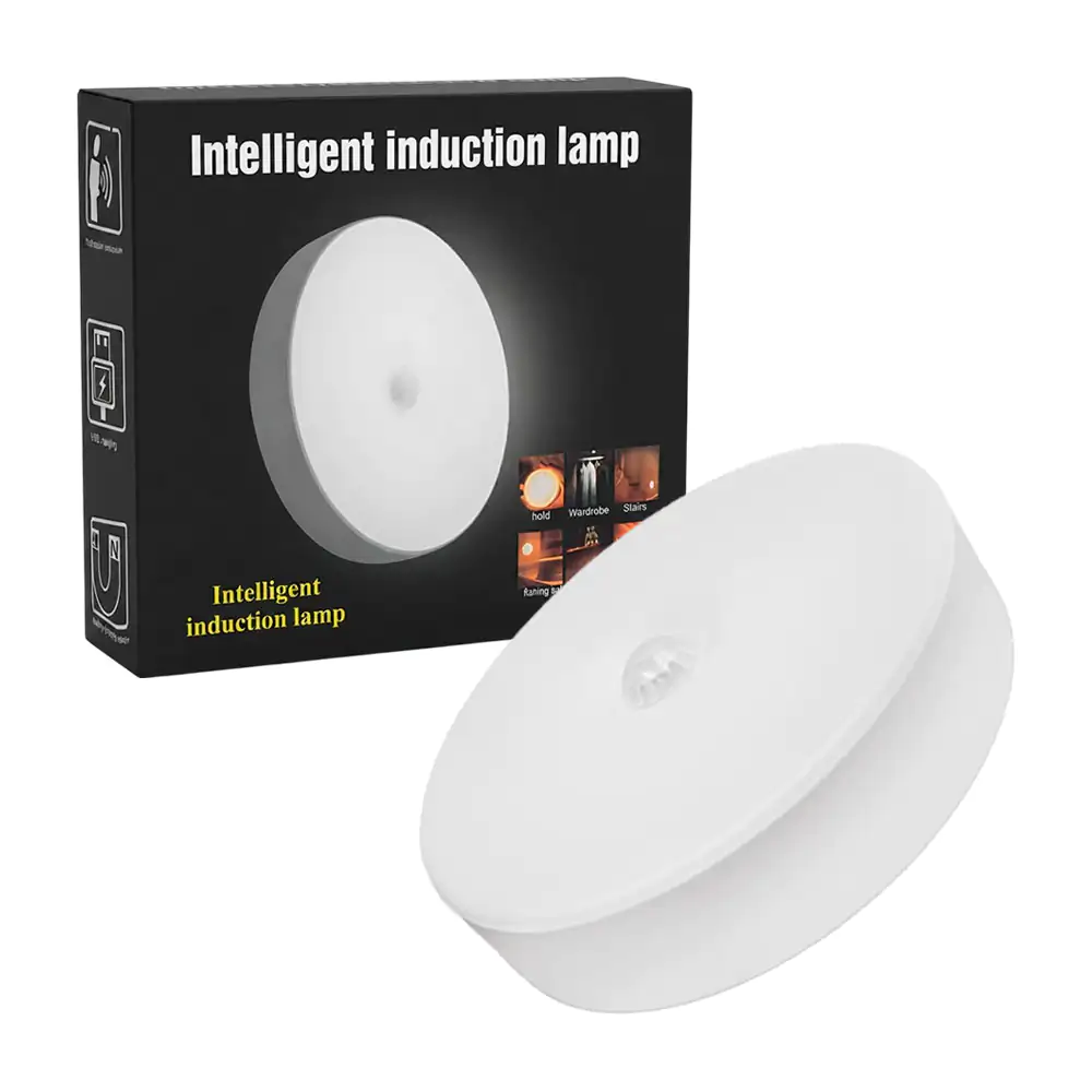 Mini lámpara - luz de noche recargable, inteligente con sensor de luz
