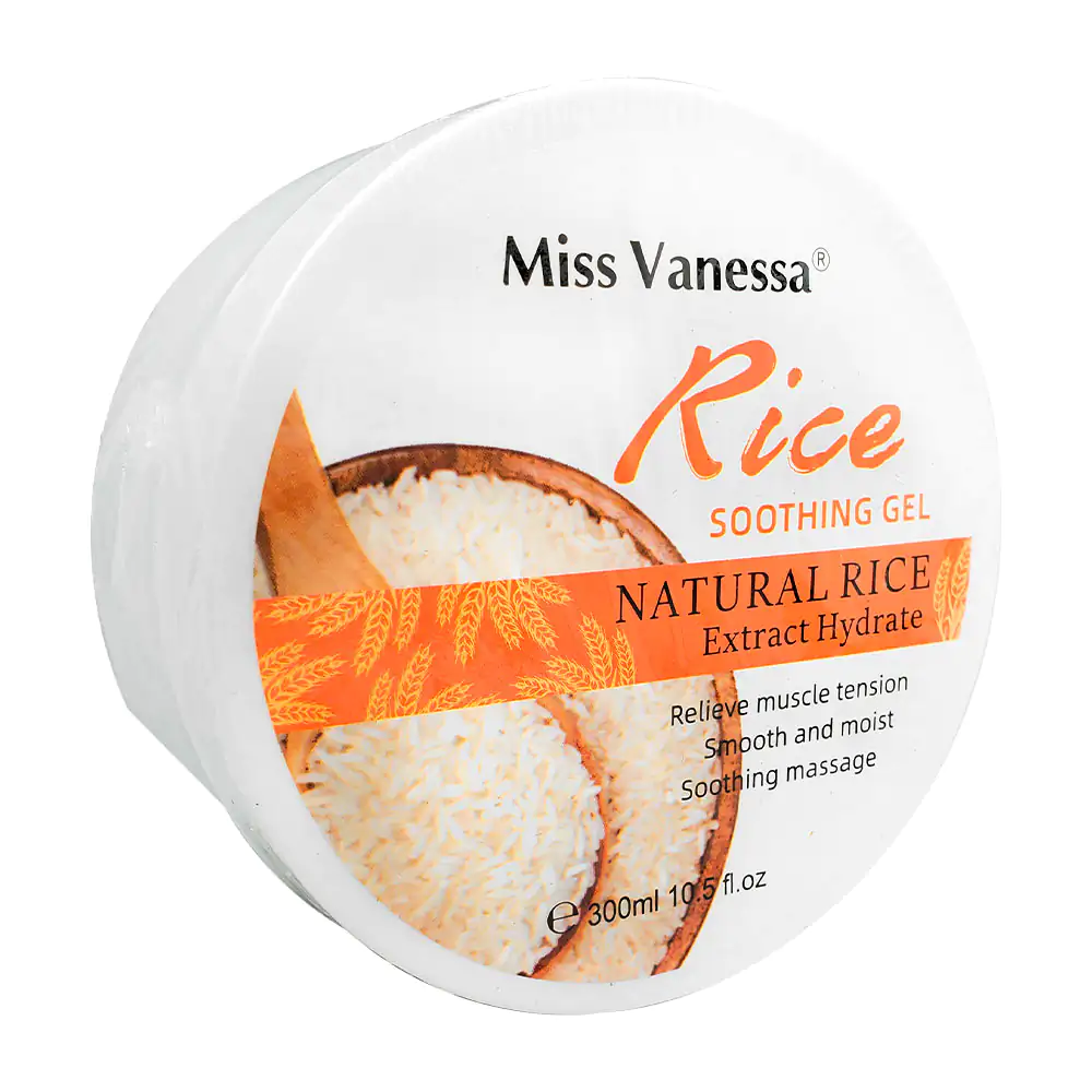 Gel hidratante miss vanessa con extracto de arroz para cuidar la piel…