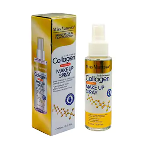 Spray fijador de maquillaje 100ml, formula enriquecida con colágeno y…
