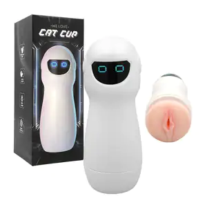Consolador manual cat cup para hombres con efecto realista y estuche …