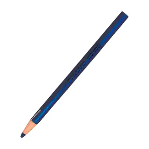 1pza lápiz de cera dixon en color azul / marcador.cera.azul