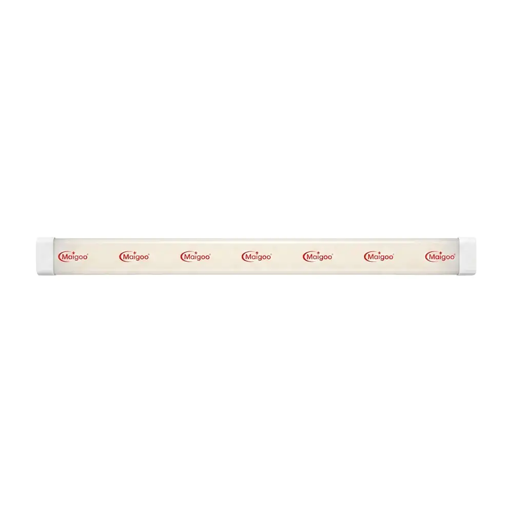 Lámpara tipo gabinete transparente maigo de 200w, luz blanca, 120x10cm 