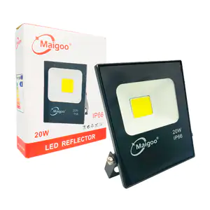 Lámpara reflector led maigo de 20w con protección ip66, 15x11cm