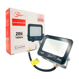 Lámpara reflector led maigo de 20w con protección ip65 y cable de uso…
