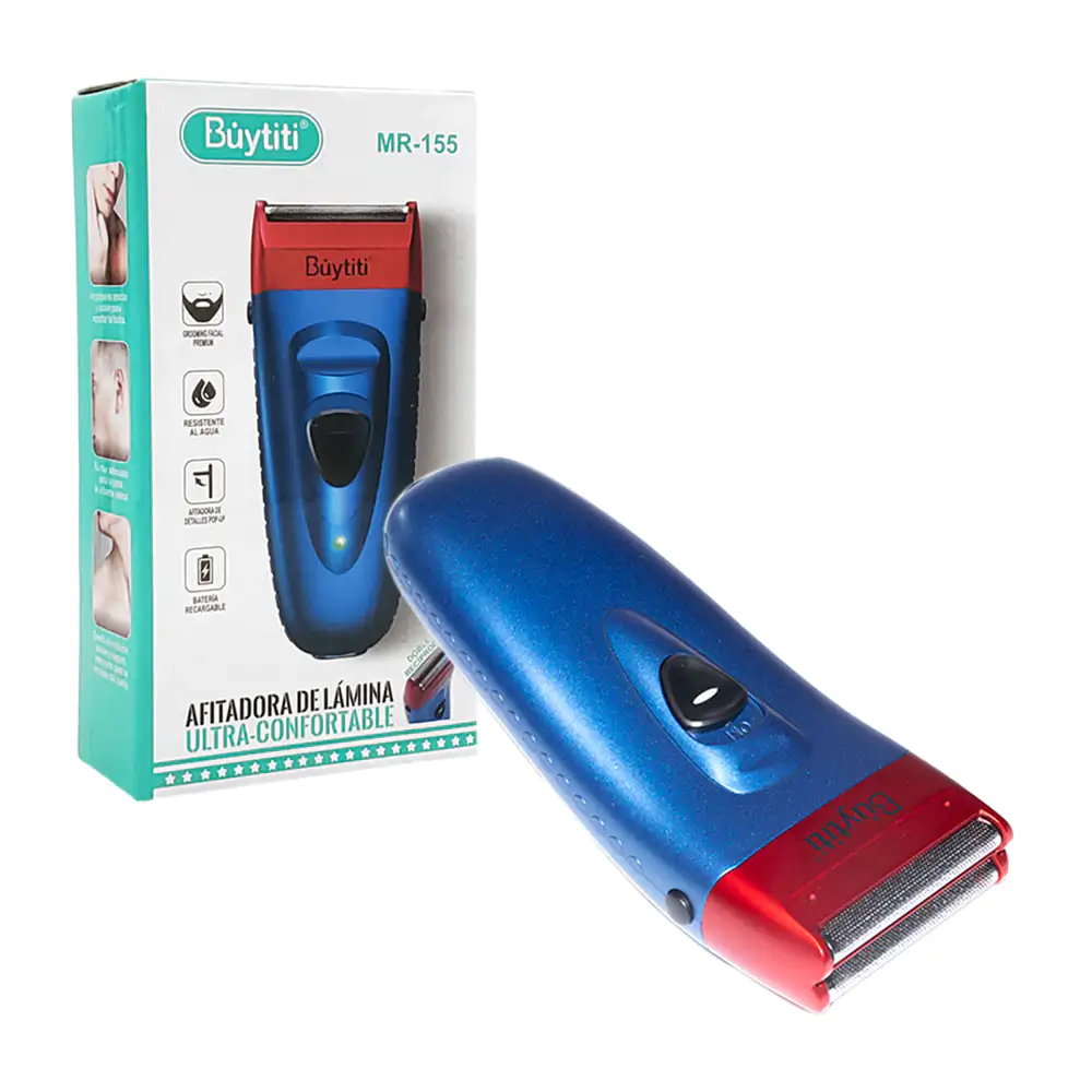 Afeitadora buytiti inalámbrica de lamina ultra confortable resistente…