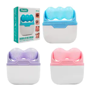 Rodillo doble de hielo buytiti masajeador para el cuidado facial, var…