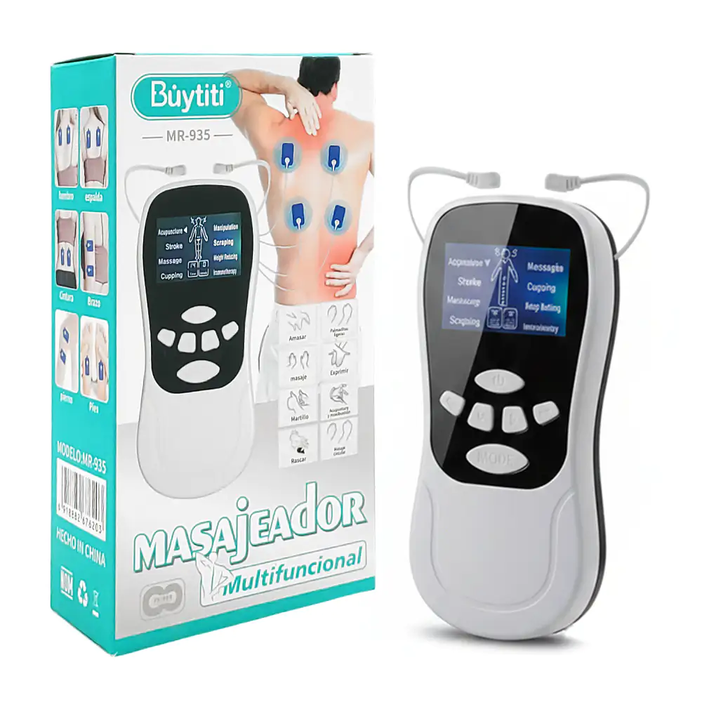 Masajeador multifuncional para electroterapias, 10 velocidades / mr-9…