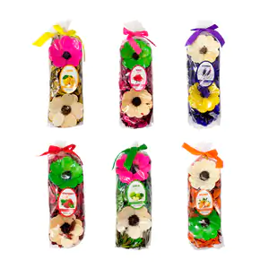 Bolsa aromatizante con 2 flores y pétalos secos de 96g, variedad de a…