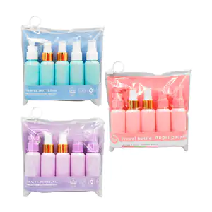 Paquete con 5 botellas de viaje con 1 aplicador + 4 spray, variedad d…