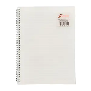 Libreta cuaderno de doble espiral con 70 hojas tamaño carta, pasta de…