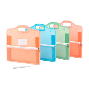 Carpeta organizadora para documentos, diseño transparente 35x41cm con…