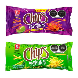 1pza bolsa de chips papatinas, 31g variedad de sabores / papatinas