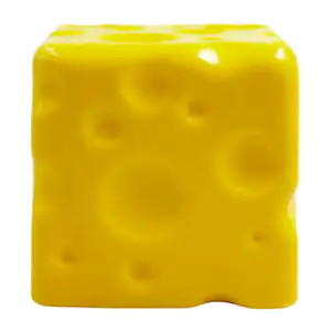 1pza juguete antiestrés squeeze cuadrado grande con forma de queso am…