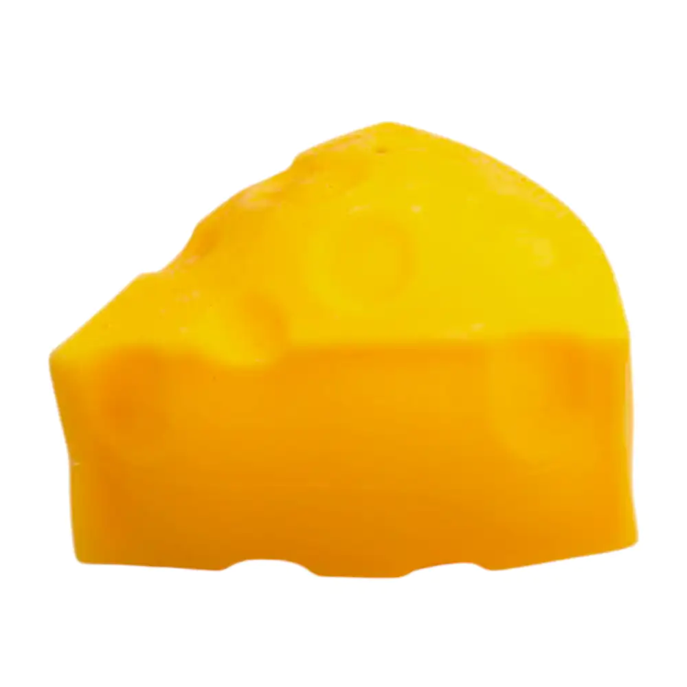 1pza juguete antiestrés squeeze triangular con forma de queso amarill…