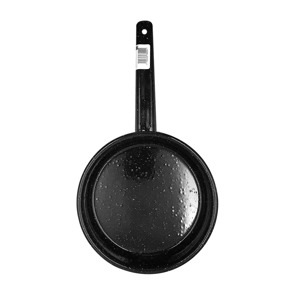 1pza sartén mediano prodesa, negro brillante jaspeado de 18cm con asa…