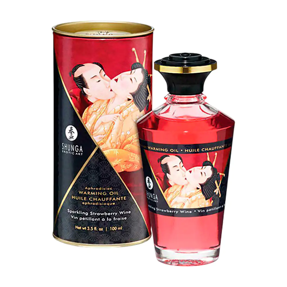 Aceite afrodisiaco shunga con feremonas exitantes para masajes, 100ml, variedad de aromas