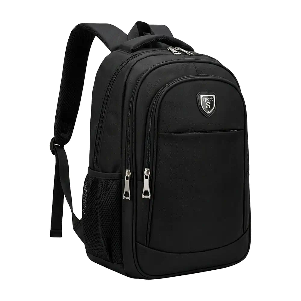 Mochila pequeña sport s con 4 compartimentos, 2 redes laterales + lla…