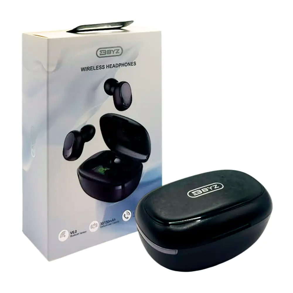 Auriculares inalámbricos bluetooth byz tamaño discreto / t61