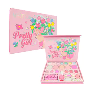 Set de belleza medecoo con 18 sombras para los ojos + kit de manicura…