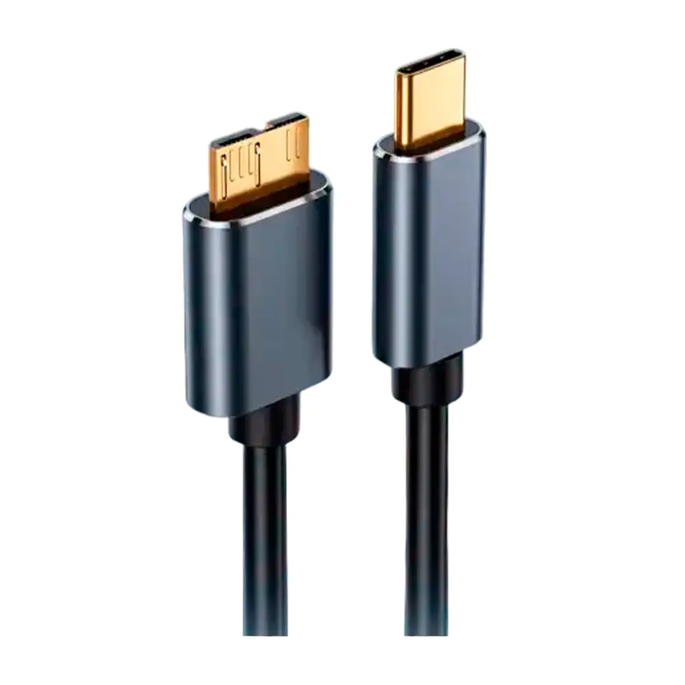 Cable de extensión usb tipo c a micro b 3.0 de 1 metro con conectores…