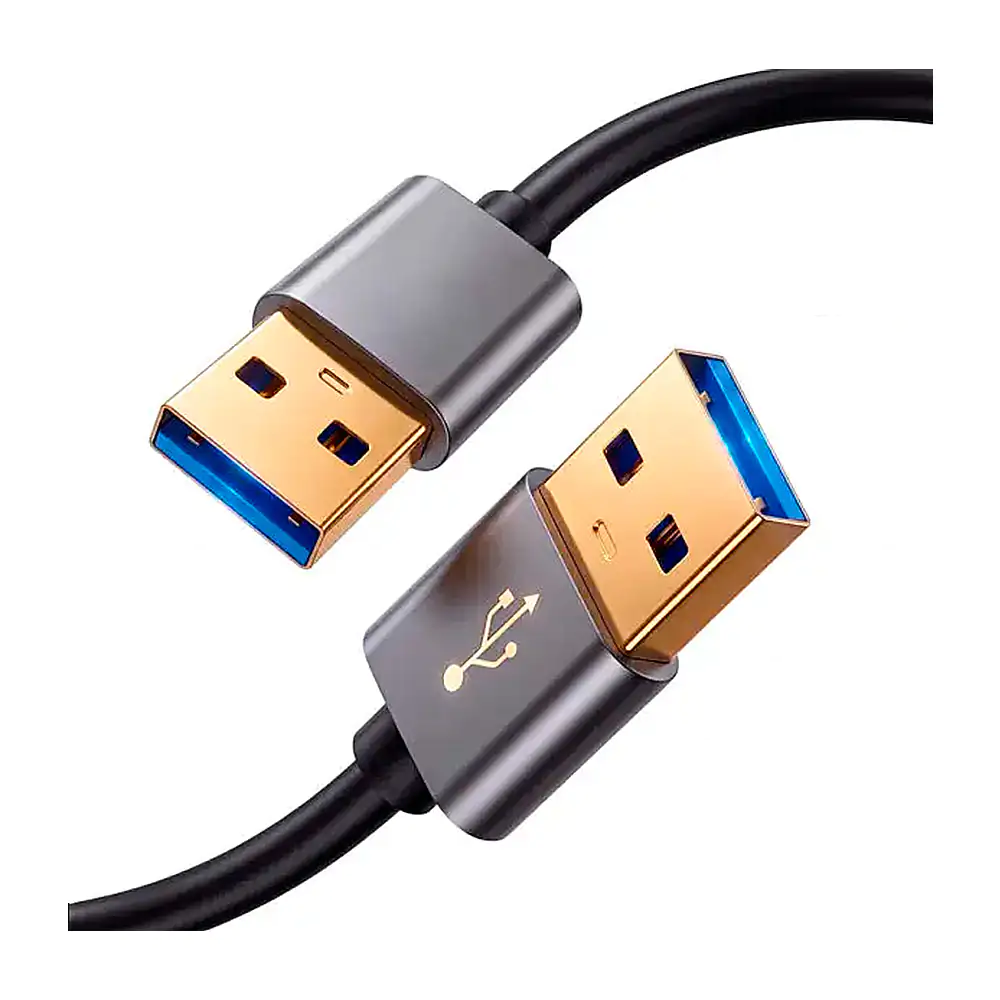 Cable extensión de usb, macho a macho de 1 metro