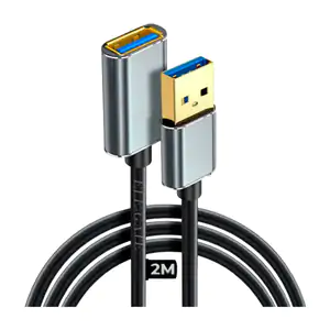 Cable de conexión extensible de 2 metros con conexión macho a hembra …
