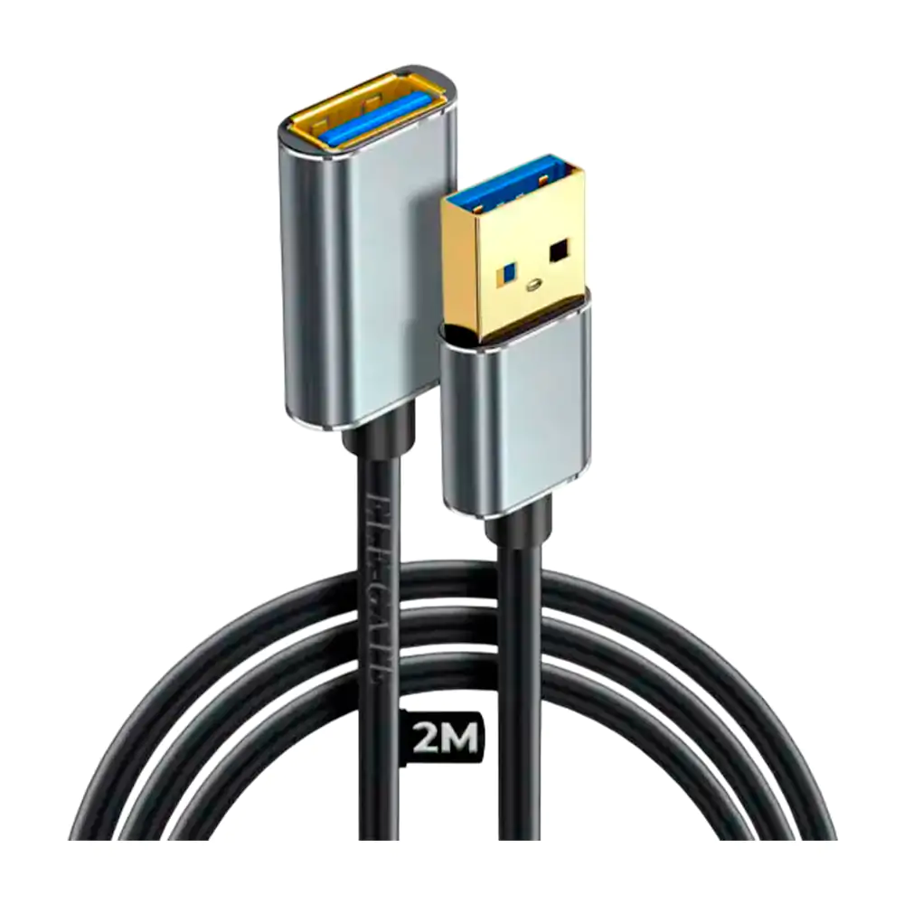 Cable de conexión extensible de 2 metros con conexión macho a hembra …