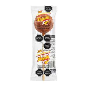 1pza paleta xiupadin de esponja cubierta de caramelo con azúcar, 24g …