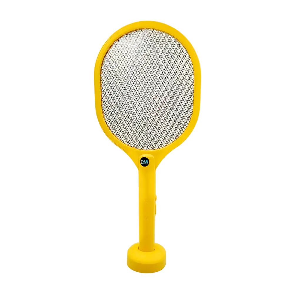 Raqueta eléctrica d&m mata mosquitos - zancudos, recargable con base …