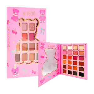 Paleta medecoo con 24 sombras para los ojos con diseño de oso, varied…