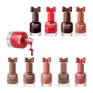Esmalte lskinr para uñas con decoración de moño, variedad de tonos y …