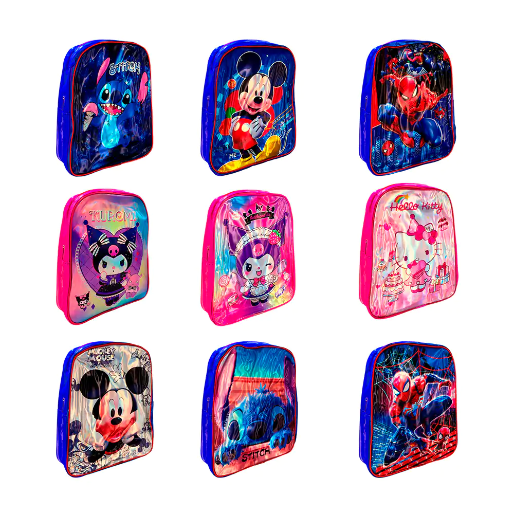 Mochila de diseño holográfico 037