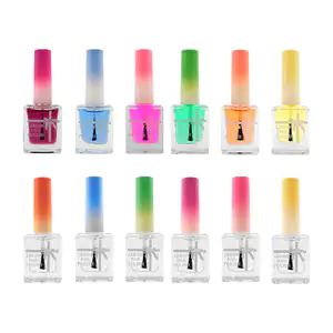 Esmalte lskinr para uñas acabado traslúcido de 15ml con tapa bicolor,…