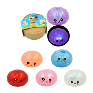 Squeeze misterioso en forma de dumplings con glitter y relleno de orb…
